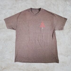 Independent Truck Co Shirt Men Large Brown Y2K Eyeball Grunge 2000s Emo Mallgoth